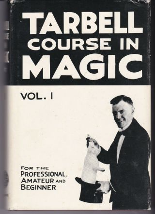 Vintage Magic Trick Book Tarbell Course In Magic Volume 1 Coins Cards Thumb Tip