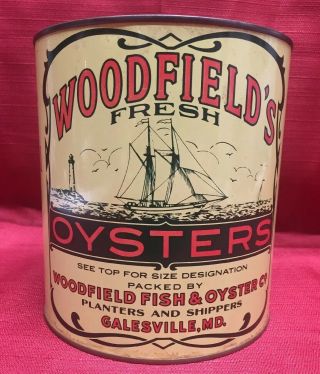 Vintage Gallon Woodfield 