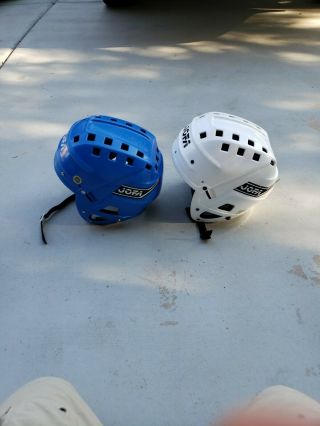 2 Vintage jofa hockey helmet 2