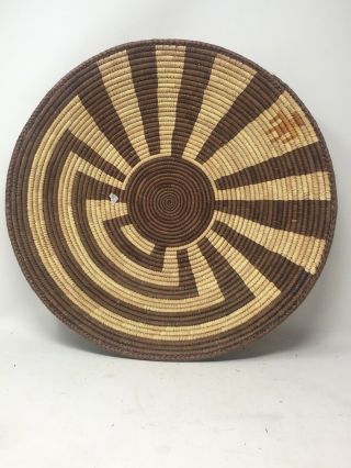 Vintage Handwoven Basket - Ceremonial Basket 2