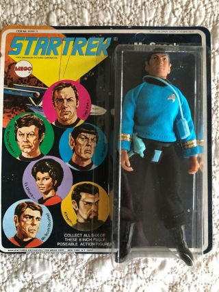 Mego Vintage Star Trek Spock Moc Unpunched
