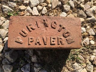 Antique Purington,  Paver Brick Over 100 Years Old