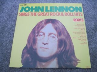 John Lennon Roots 1975 Adam Viii Records Usa Ex,