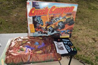 Vtg 1989 Crash Canyon Game 100 Complete All