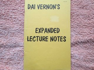 Dai Vernon Cups And balls - Symphony Of The Rings - Expanded Lecture Notes 2