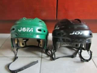 2 Jofa Vintage Hockey Helmets From 90`s 690 M Jagr Capitals Style
