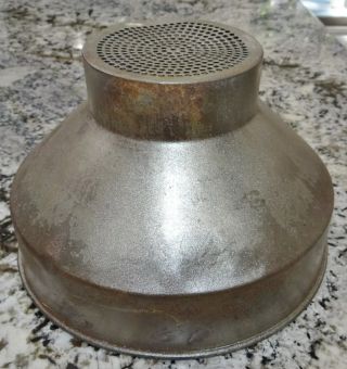 12 " Steel Milk Strainer Funnel Filter Maple Syrup Dairy Cow Goat Farm Antique