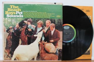Beach Boys Pet Sounds Lp (capitol T - 2458,  Orig 1966 Mono)