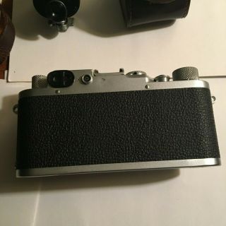 Vintage Leica III F Black Dial 35mm Rangefinder Body 3