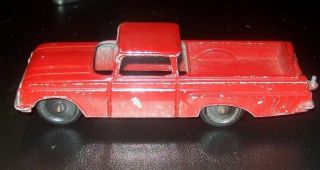 50 Off Vintage 1960 Red Diecast Tootsietoy Truck Chevy El Camino 5 1/2 " L