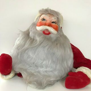 Vintage Santa Claus Store Display Harold Gale Jolly St Nick Life Size Torso Head