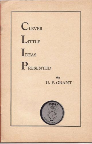 CLEVER LITTLE IDEAS PRESENTED by U.  F.  Grant - Clip 2