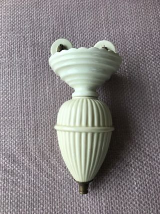French Antique Rise And Fall Ceramic Pully