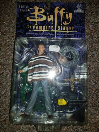 Buffy The Vampire Slayer Fiesta Giles Moore Action Collectable Figure Boxed