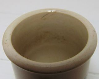 Unusual Pure Devonshire Clotted Cream Pot / Cylinder c1900 ' s 2
