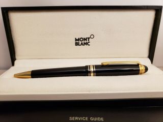 Montblanc Meisterstuck 75th Anniversary With Diamond Legrand 161 Ballpoint Pen