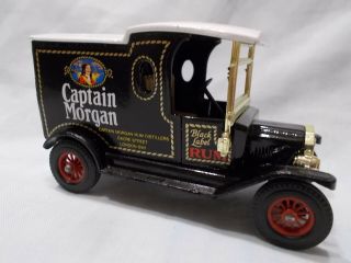 Matchbox Models Of Yesteryear Y12 - 3 1912 Model T Van Captain Morgan Issue 5