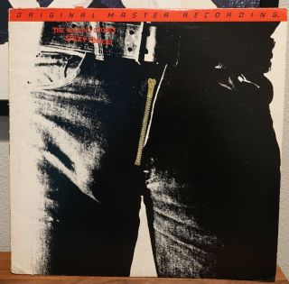 The Rolling Stones Sticky Fingers Vinyl Lp Master Recording Mfsl - 1060