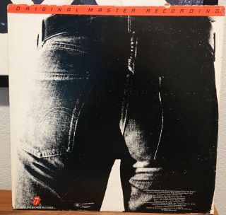 The Rolling Stones Sticky Fingers VINYL LP Master Recording MFSL - 1060 2