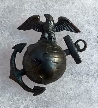 Wwii Usmc Marine Officer Ega H&h Pin Insignia Badge Emblem