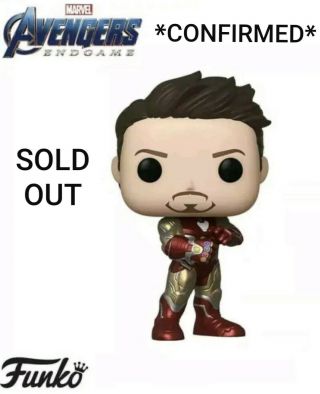 Funko Pop Nycc Iron Man With Infinity Gauntlet Shared Exclusive Confirmed Order