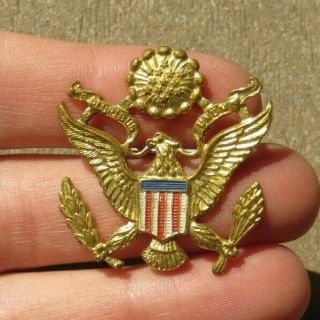Ww2 Homefront Patriotic Us Army Officer Military Sweetheart Pin