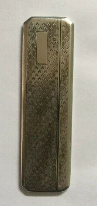 Stunning Sterling Silver Cased Comb.  Chester 1924.  E.  J.  Trevitt & Sons Ltd B132