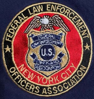 Us Federal Law Enforcement T - Shirt Sz Xl Nypd York Ice Fbi Cbp Hsi