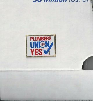 Ua Pipefitters Steamfitters Union Local 130 Plumbers Chicago Il Lapel Pin