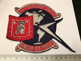 Us Air Force Usaf 346th Bombardment Squadron Vintage Cut Edge Patch Ce