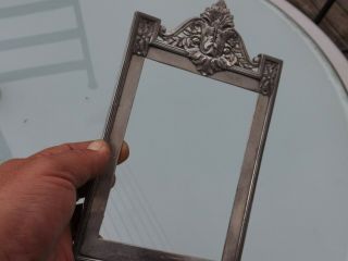 Art Nouveau Wmf Picture Photo Frame Front - Silver Plated - Needs A Back Stand