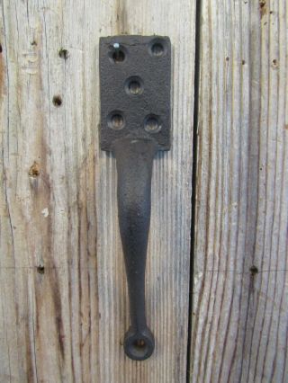 Rustic Craftsman Style 6 " Cast Iron Small Pull Handle W/screws Door Cabinet