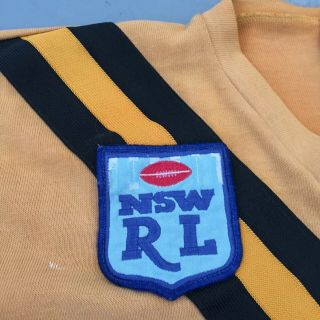 1980’s Balmain Tigers Rugby Nswrl Shirt Vtg Jersey 70’s Canterbury 2