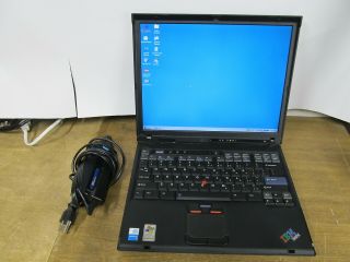 Vintage Ibm Thinkpad R51 Laptop Windows 98 Win98 No Sound