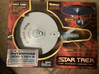 2003 Art Asylum Star Trek Uss Enterprise Ncc - 1701 - A,  16 Inch Model