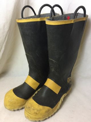 Ranger Shoe - Fit Firewalker Size 10 Medium Firefighter Steel Toe Boots Nfpa 2000
