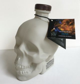 Empty Crystal Head Vodka Bone Bottle Limited Edition Skull 750ml Halloween