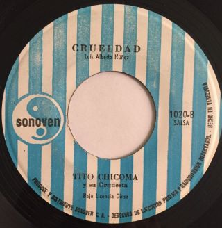 Tito Chicoma Y Su Orquesta Crueldad / Rencor Guaguanco Salsa Listen