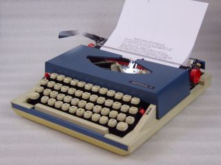 1971 Imperial Gemini Radio / Typewriter In Ribbon,  2 Spares