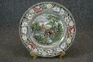 Rural England W.  R.  Midwinter Ltd England Porcelain Collector Plate