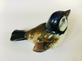 Vintage Goebel W Germany sparrow bird porcelain figurine CV72 2