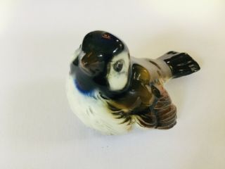 Vintage Goebel W Germany sparrow bird porcelain figurine CV72 3