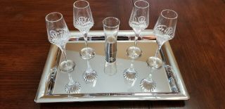 Rare Remy Martin Louis Xiii Cognac Crystal Glass Serving Set Christophe Pillet