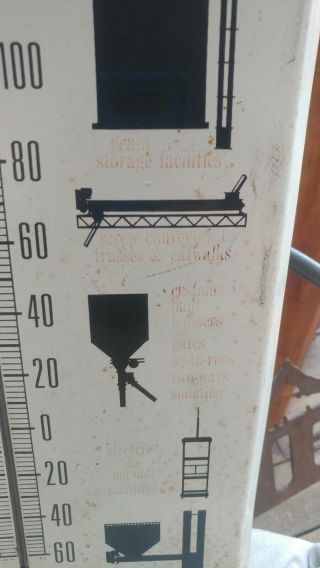 Vintage Thermometer Large,  Heavy equipment 3