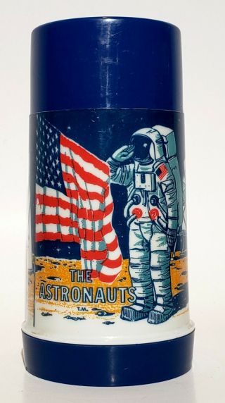 ▓▒░vintage The Astronauts Thermos For Lunchbox By Aladdin 1969░▒▓