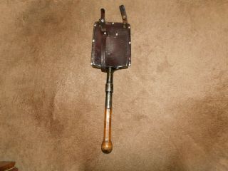 Ww2 1939 Swiss Army Shovel And Cover.  Great Shape