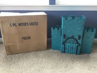 1974 Mego Wizard Of Oz Wicked Witch Castle Playset W/ Rare Box