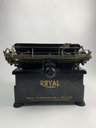 Antique 1920 ' s Royal Typewriter Vintage 3