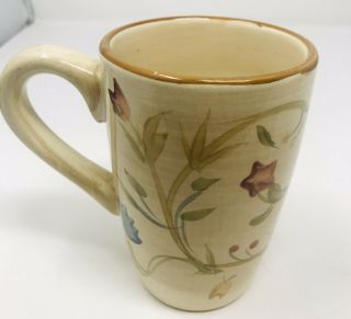 Target Home American Simplicity Mug Stoneware Floral Vines Coffee Tea 2
