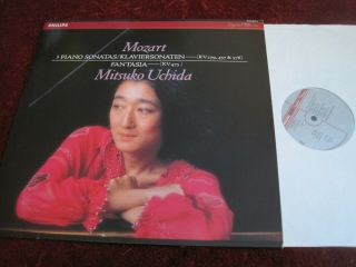 Mitsuko Uchida Piano Mozart Sonatas Philips 412 617 - 1